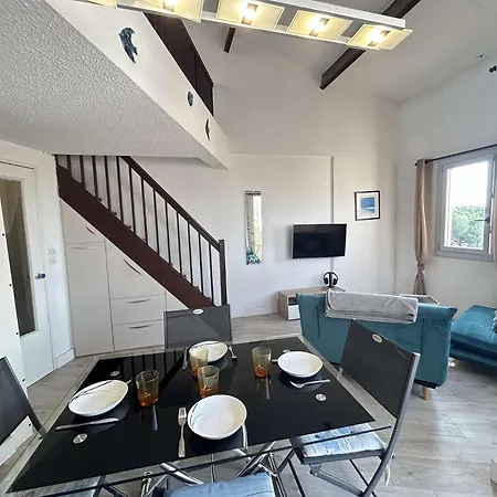 Mezzanine - 4 Couchages - Cap D'agde Ct040-244 דירה אגדה